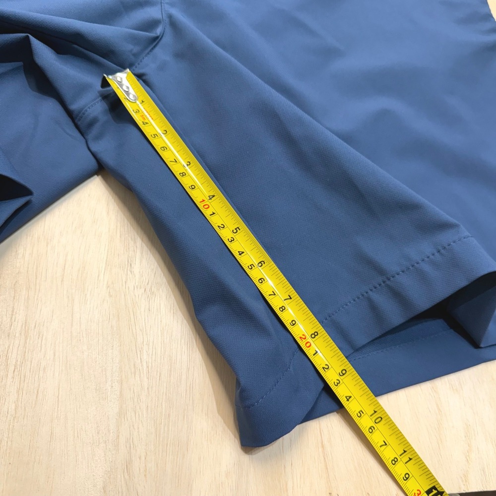 Gerry Tech Shorts Mens 40 Blue 2-Way Stretch UV Protection Hiking Casual NEW - Picture 10 of 10
